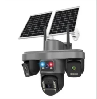دوربین مدار بسته خورشیدی ۲ پنل خورشیدی ۴ لنز(مدلAD-TA14-4G) / Solar 2 Panel